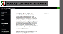 Desktop Screenshot of bdvz-nrw.de