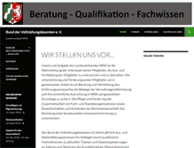 Tablet Screenshot of bdvz-nrw.de